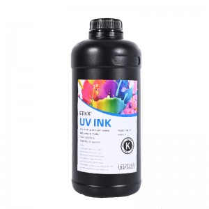 L\'encre souple dirigée par UV convient à la tête d\'impression Ricoh pour imprimer en PVC acrylique